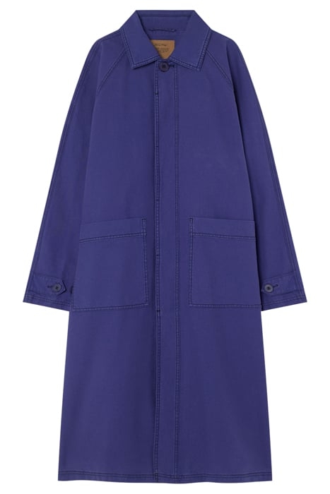 LONG SLEEVES COAT INDIGO VINTAGE 1