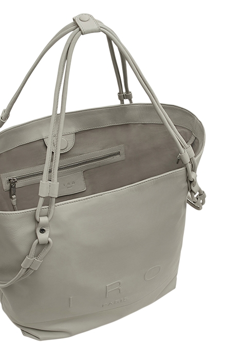 TOTIRO TOTE BAG IN PEARL GREY 4