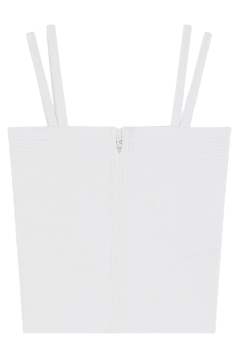 NICEA TANK TOP IN WHITE 4