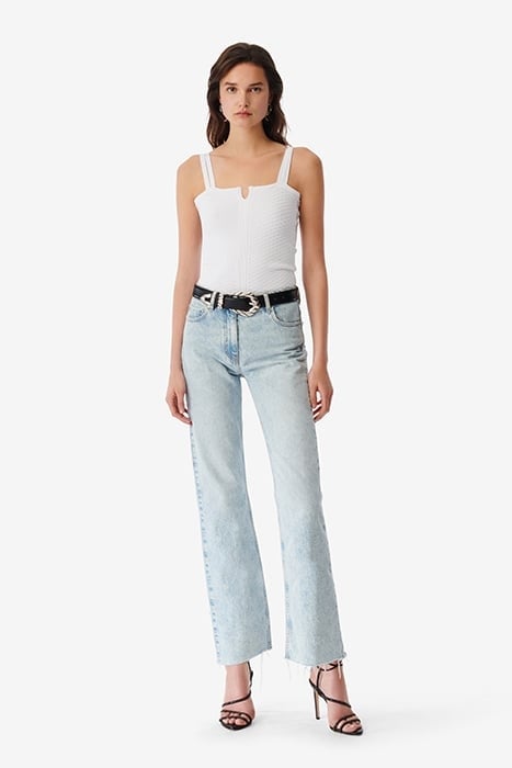 NICEA TANK TOP IN WHITE 2