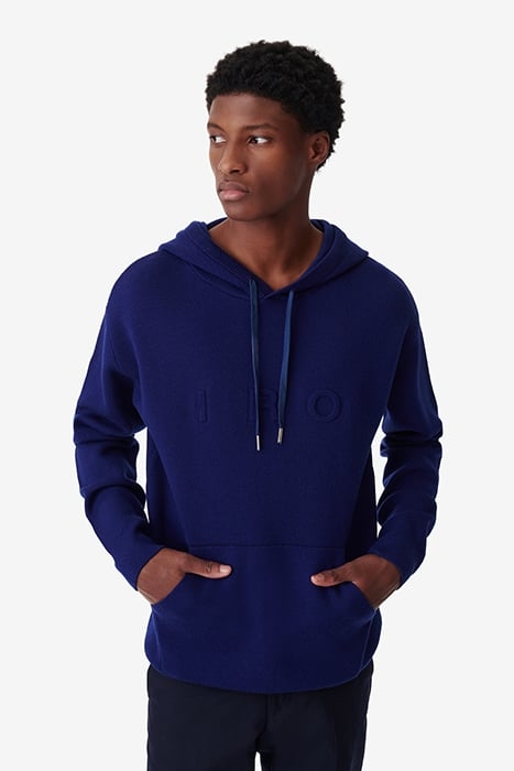 FICHO HOODIE IN NAVY BLUE 1