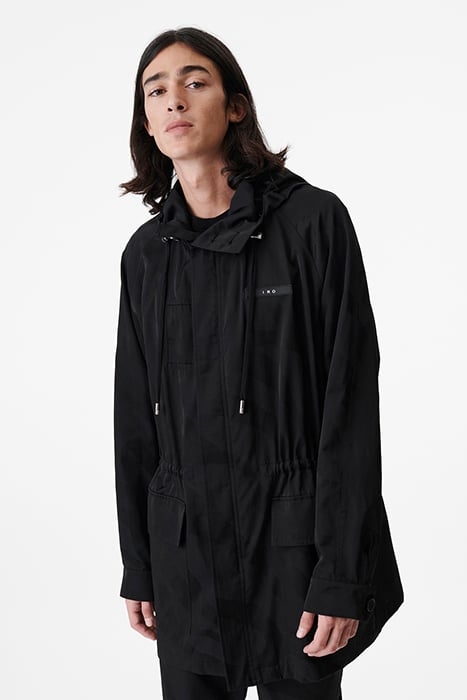 MACHINA PARKA IN BLACK ZEBRA 1
