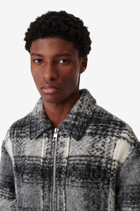 SEBLO LIGHT JACKET IN MIXED GREY 5