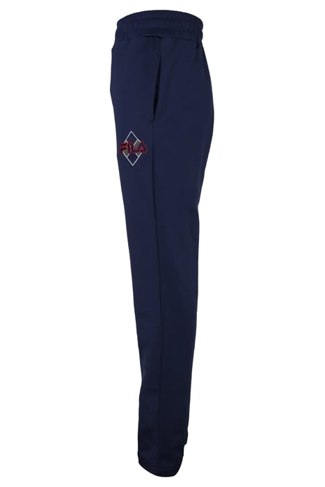 TEUCHERN TRAPERED PIQUE TRACK PANTS MEDIEVAL BLUE 3