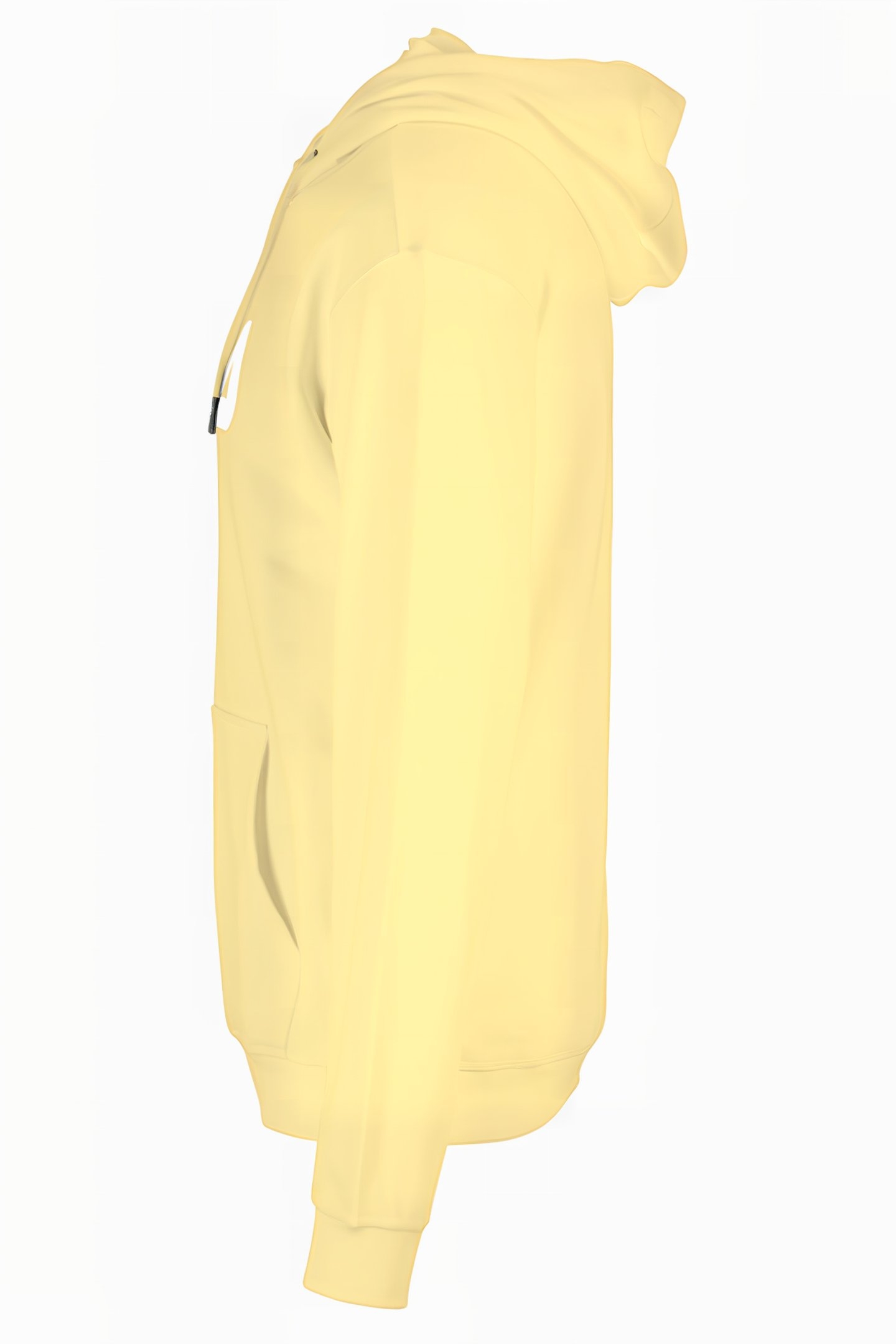 UNISEX BARUMINI HOODY PALE BANANA 3