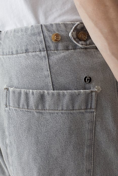 STYLE NAME BELFAST WIDE JEANS LIGHT GREY 8