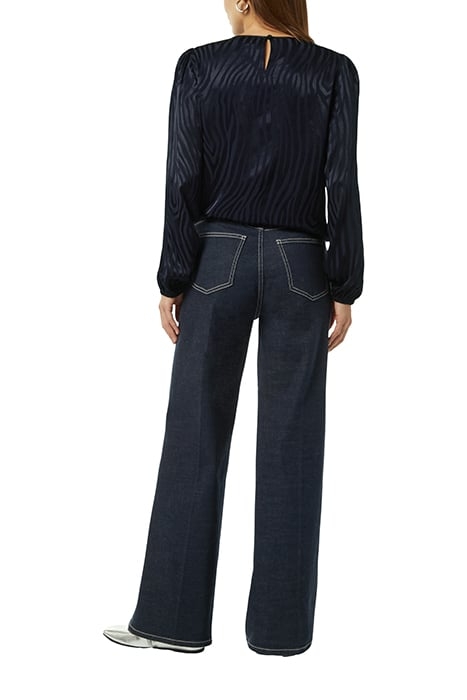 COMMA BLOUSES BLUE-MARINE 3