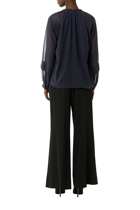 COMMA BLOUSES BLUE MARINE 3