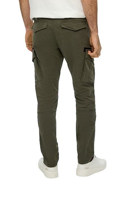 S.OLIVER PANTS GREEN-DARK 2