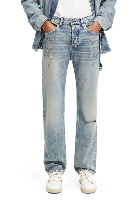 THE VERVE DENIM WORKWEAR PANT — SKY RISE 1