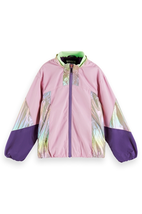 GIRLS METALLIC COLOURBLOCK JACKET METALLIC COLORBLOCK 6