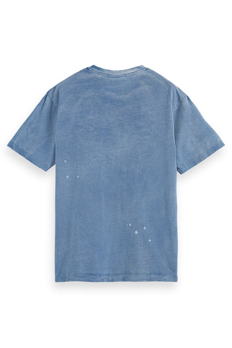 DENIM WASHED GRAPHIC TEE WASHED INDIGO 5