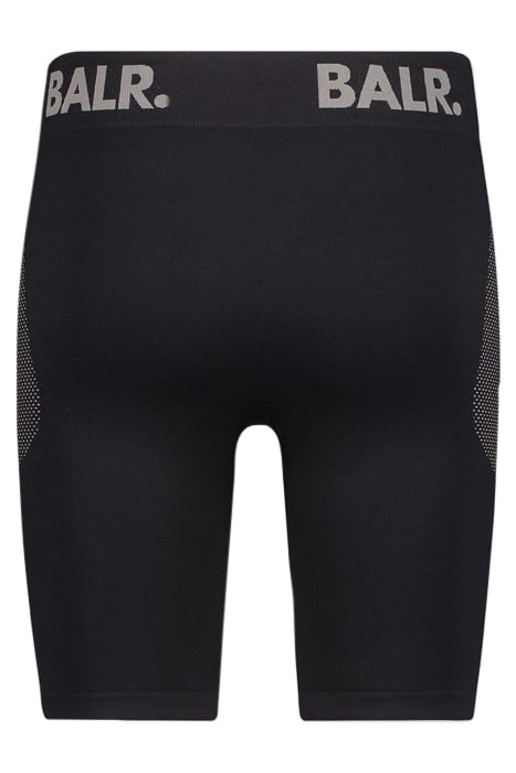QUINCY RUNNING SHORTS JET BLACK 2