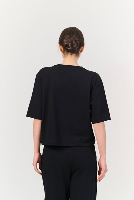 FOREST ESSENTIEL SHORT TEE BLACK 2