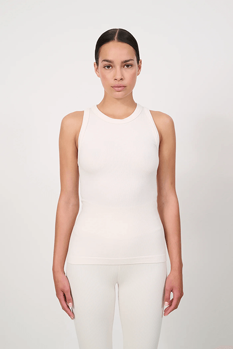 MAIA MICROMODAL SOFT RIB TANK MARSHMELLOW 1