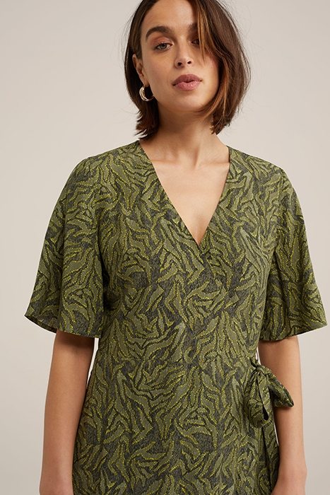 DRESS MID LENGTH GREEN 5