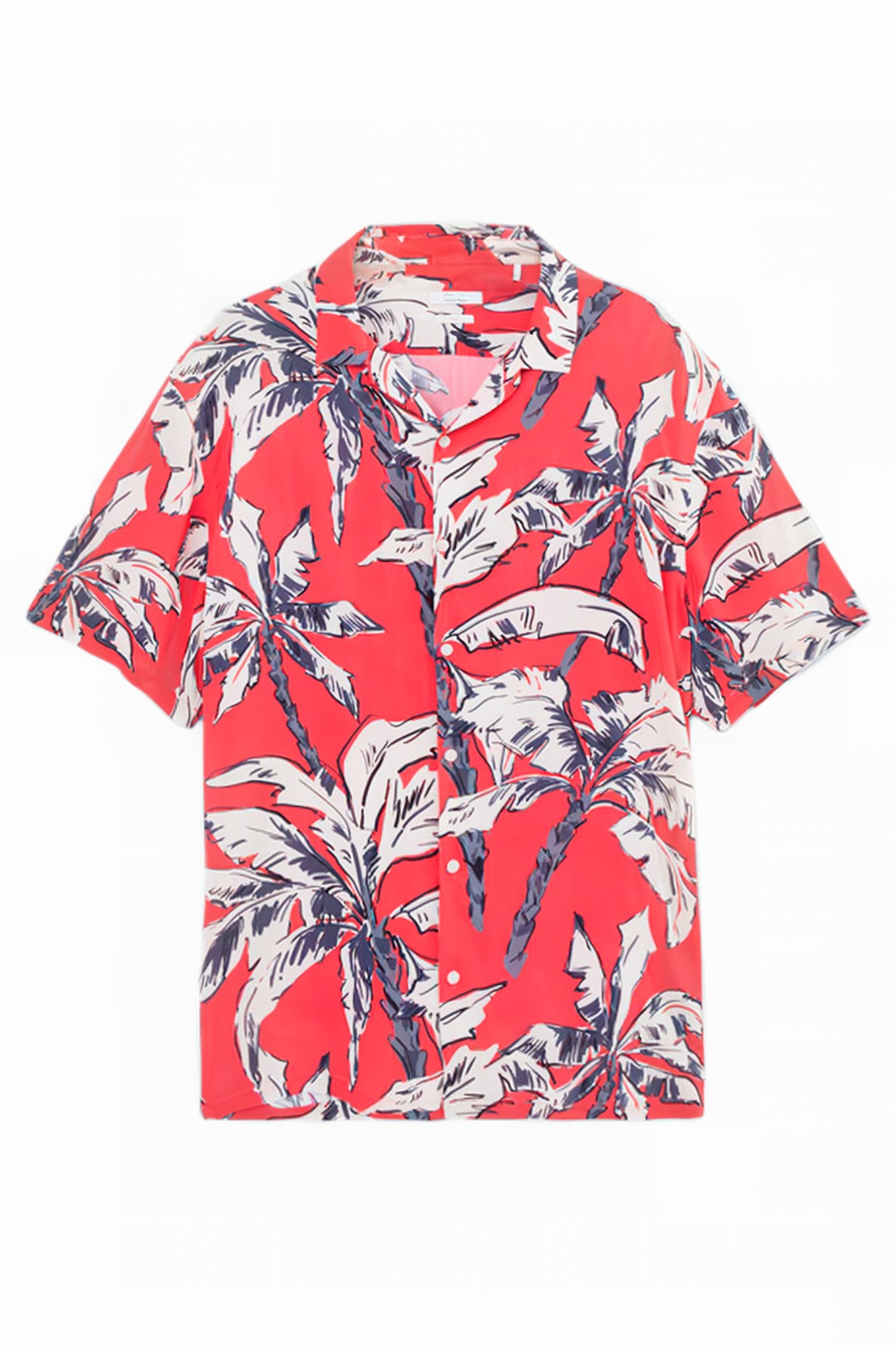 CAYENNE LENZING™ ECOVERO™ PALM-TREE SLIM SHIRT 4