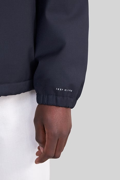 NAVY DOUBLE-COLLAR WATERPROOF BREATHABLE JACKET 6