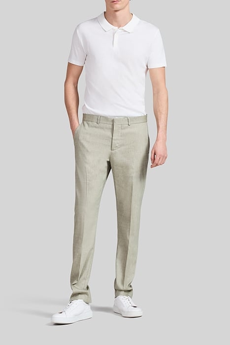 PISTACHIO LINEN BLEND SUIT TROUSERS 3