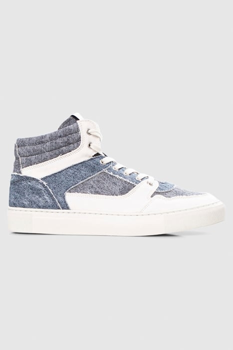 BLUE DENIM CANVAS TRAINERS 1