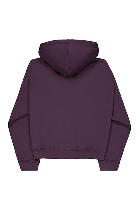 ALPHA ESSENTIALS RL HOODIE PLUM 2