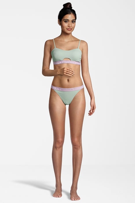 SANMING BANDEAU BIKINI SILT GREEN 3