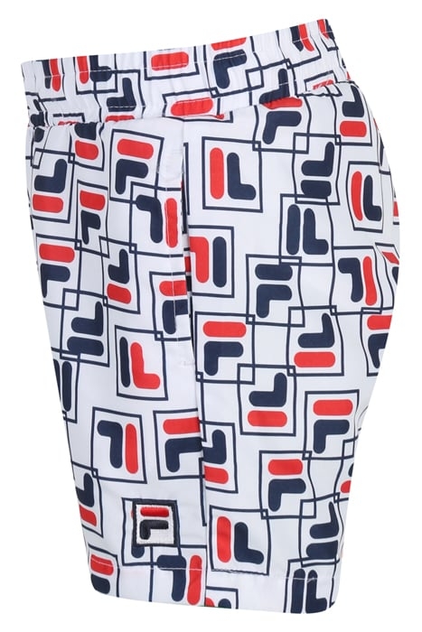 LAUDERT AOP BEACH SHORTS TRICOLOR PLAYFUL F-BOX AOP 3