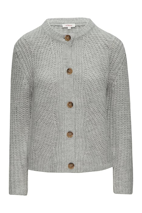 S.OLIVER CARDIGAN GREY-LIGHT 4