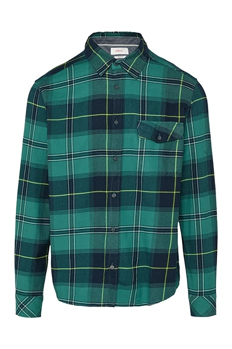 S.OLIVER SHIRTS BLUE-GREEN 4
