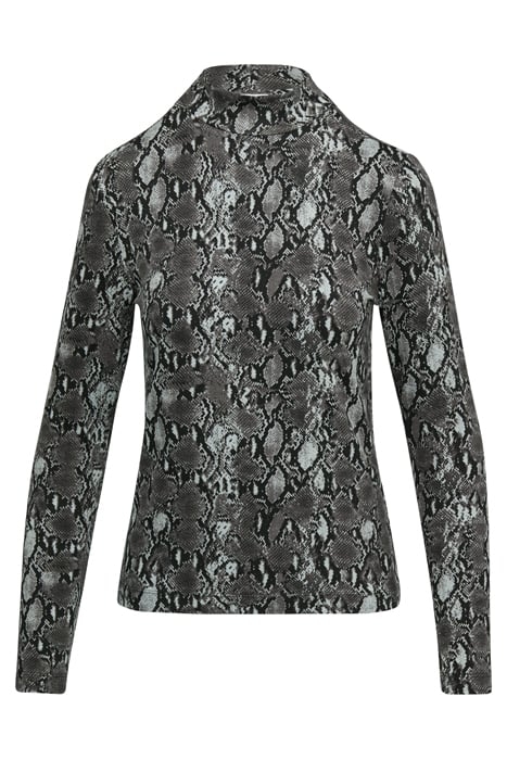 S.OLIVER T-SHIRTS GREY/BLACK 4