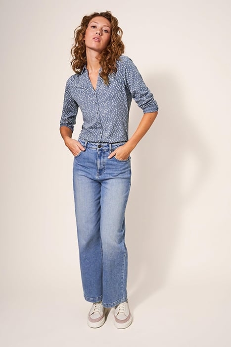 ANNIE JERSEY SHIRT GREY PRINT 4