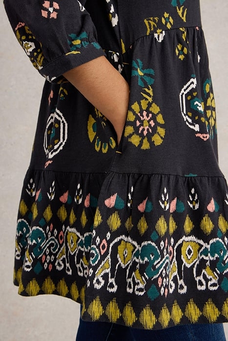 MARTA TUNIC BLACK PRINT 5