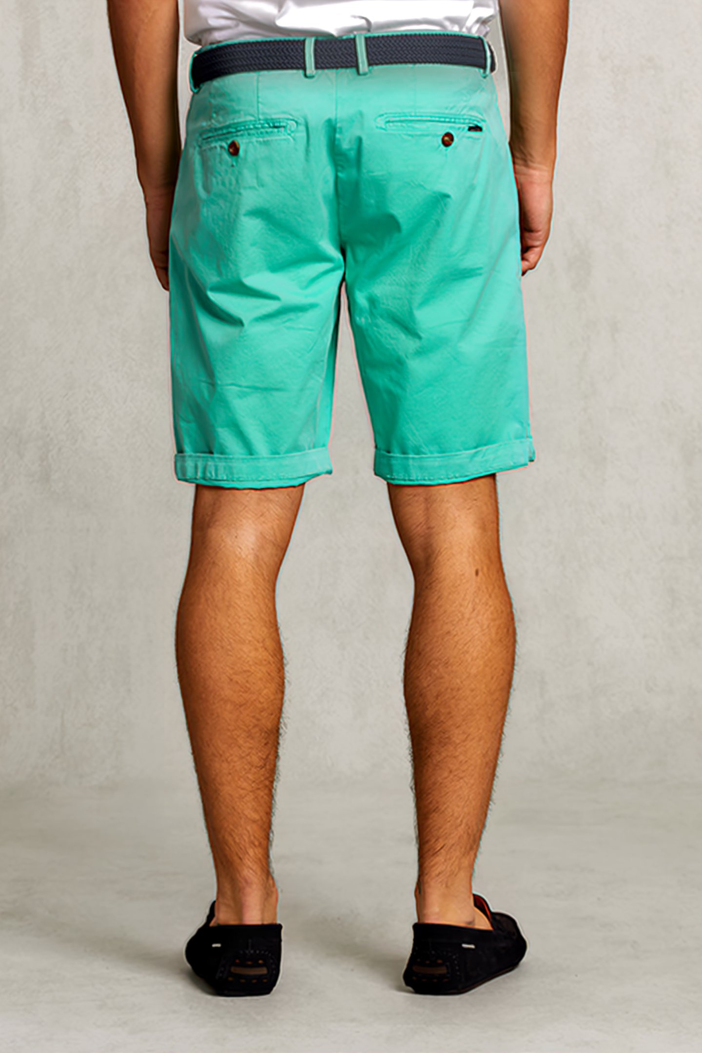 COTTON CHINO SHORT MINT GREEN 2