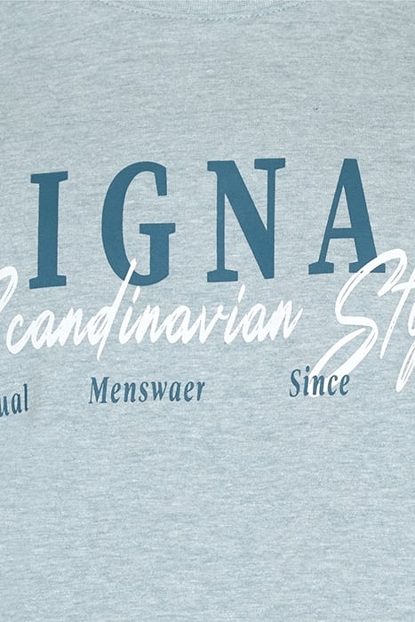 ERICSI GAVIN TEE + MISTY BLUE MELANGE 7