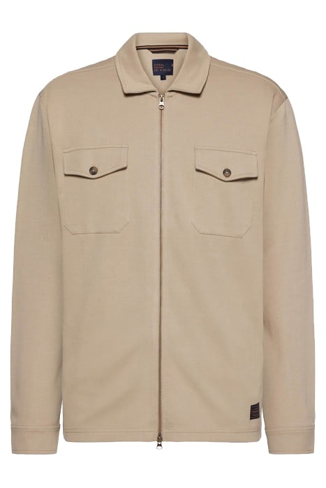 BERTLESI ZIP OVERSHIRT PURE CASHMERE 4