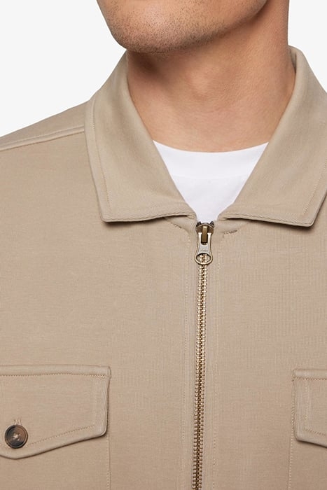 BERTLESI ZIP OVERSHIRT PURE CASHMERE 6