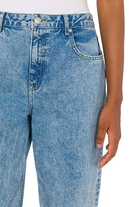 DENIM COTTON PANTS BLUE 4