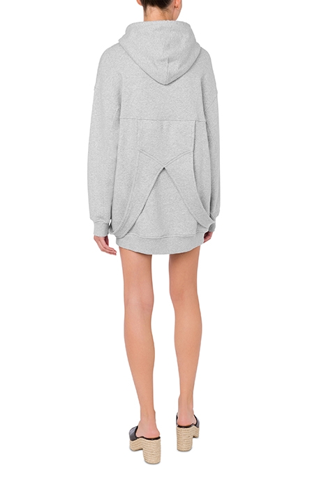 SWEATSHIRT DRESS GREY 2