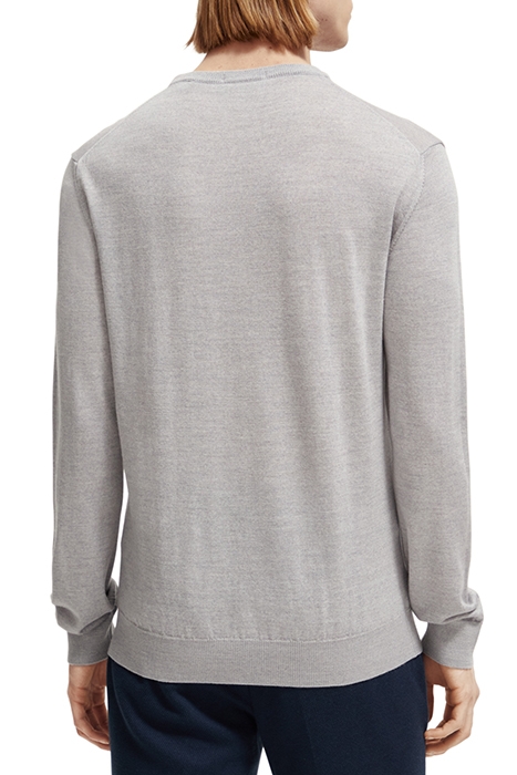 THE FREE SPIRIT PEACE BIRD MERINO WOOL CREWNECK PULLOVER GRE 2