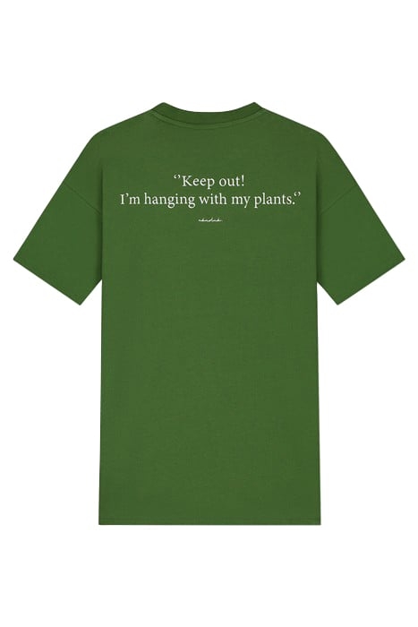 HANGING PLANTS T-SHIRT GARDEN GREEN 4