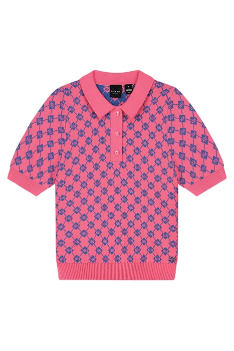 GOLDIE POLO HOT PINK 2