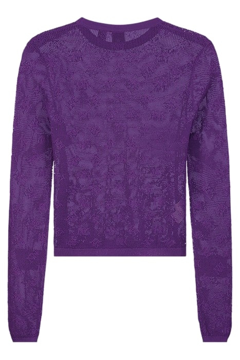 GIGI PULLOVER BRIGHT PURPLE 3