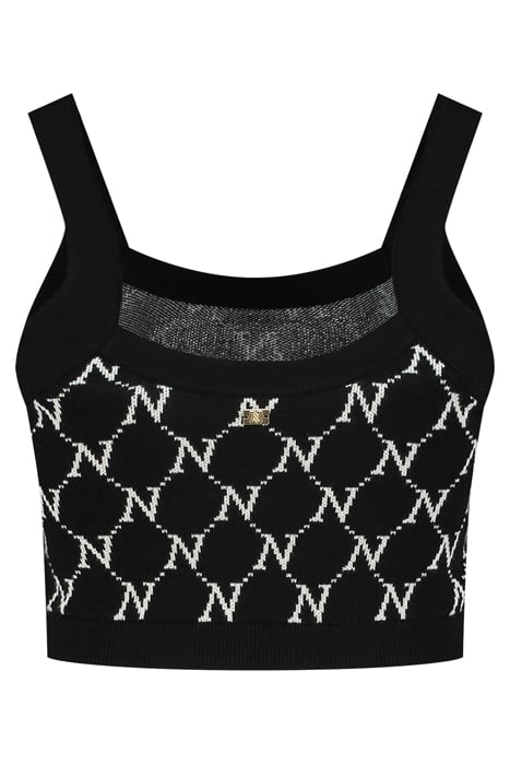 BRISBANE TOP BLACK/PEARL 5