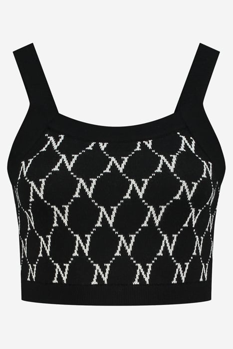 BRISBANE TOP BLACK/PEARL 6