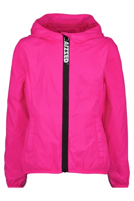 GIRLS RIVA JACKET NEON PINK 1