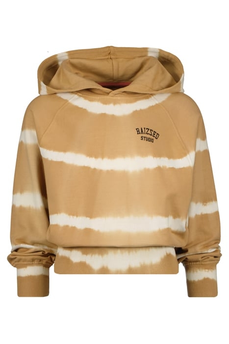 GIRLS GALWAY SWEATER LIGHT HONEY BROWN 4