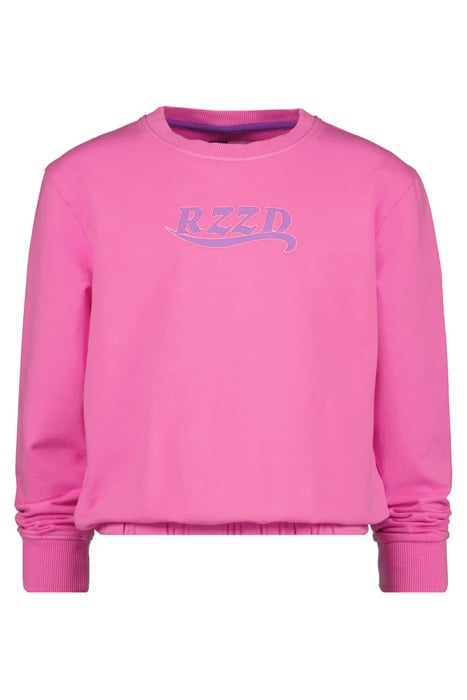 GIRLS SOFIA SWEATER NEON PINK 1