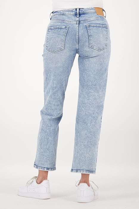 DAWN YOKE JEANS LIGHT BLUE STONE 2