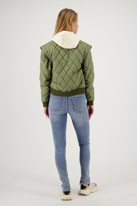 MAYA JACKET ARMY MOSS 2