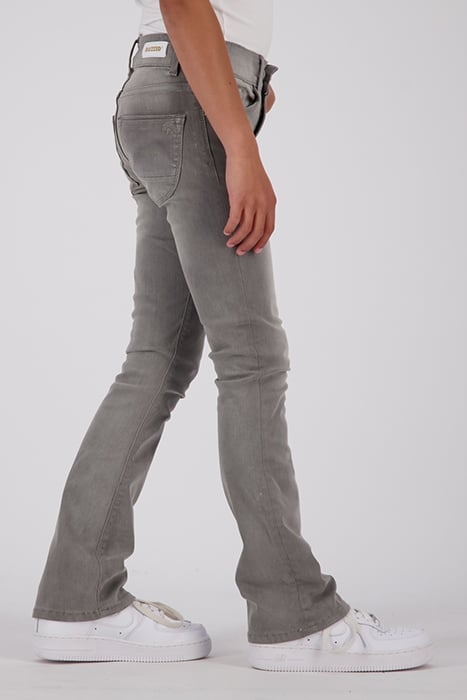 GIRLS MELBOURNE JEANS LIGHT GREY STONE 5